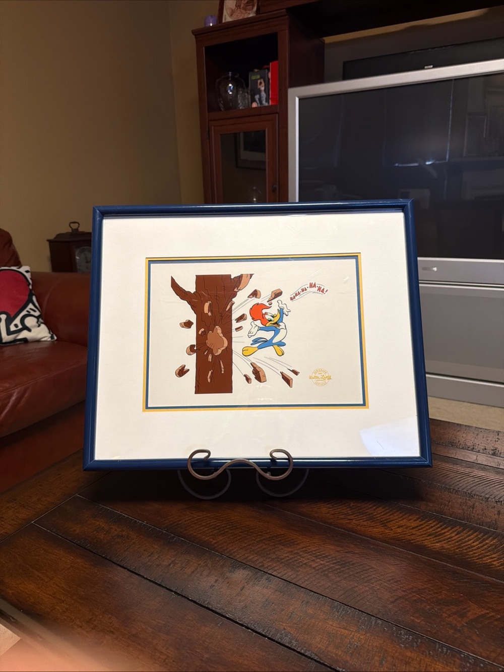 WOODY WOODPECKER LTD EDITION CERTIFIED SERIGRAPH CEL WALTER LANTZ HA HA HA HA HA
